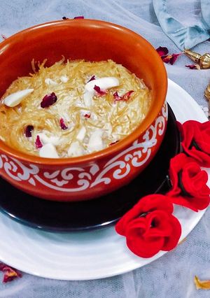 A picture of Vermicelli Kheer.