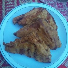 Bread pakora A picture of Bread pakora.