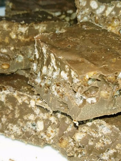 Una foto de Turrón de chocolate casero