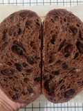 Double Chocolate Sourdough Bread (76%)