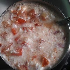 A picture of Veg raita.