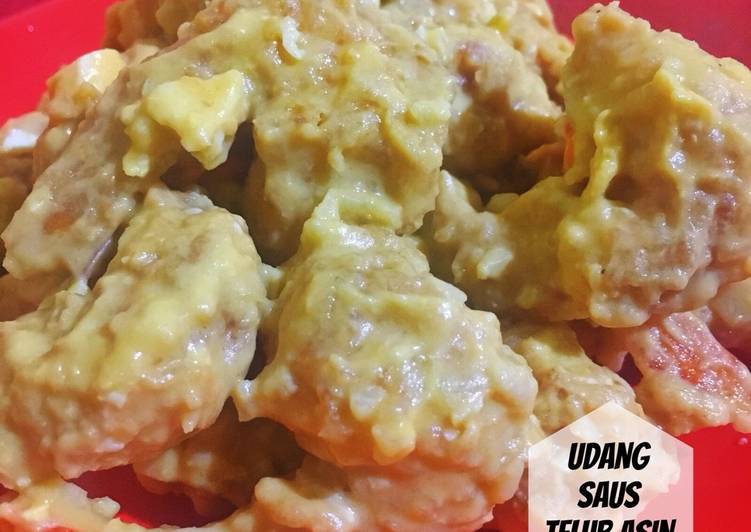 Udang Saus Telur Asin