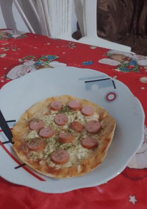 Una foto de Tortilla pizza