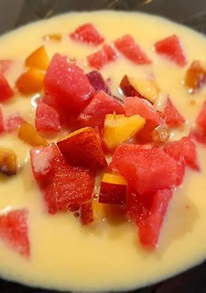 Görög gyümölcsleves recept fotója