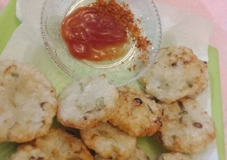 Cireng nasi sisa