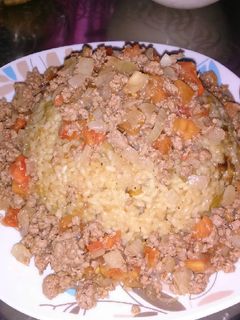 صورة لوصفة مقلوبة باذنجان