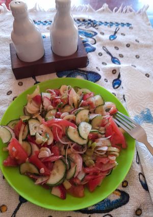 O poză a rețetei Salată de vară.