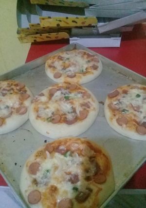 Foto resep Pizza Mini Untuk Bisnis