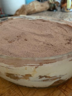 Una foto de Tarta de tiramisú
