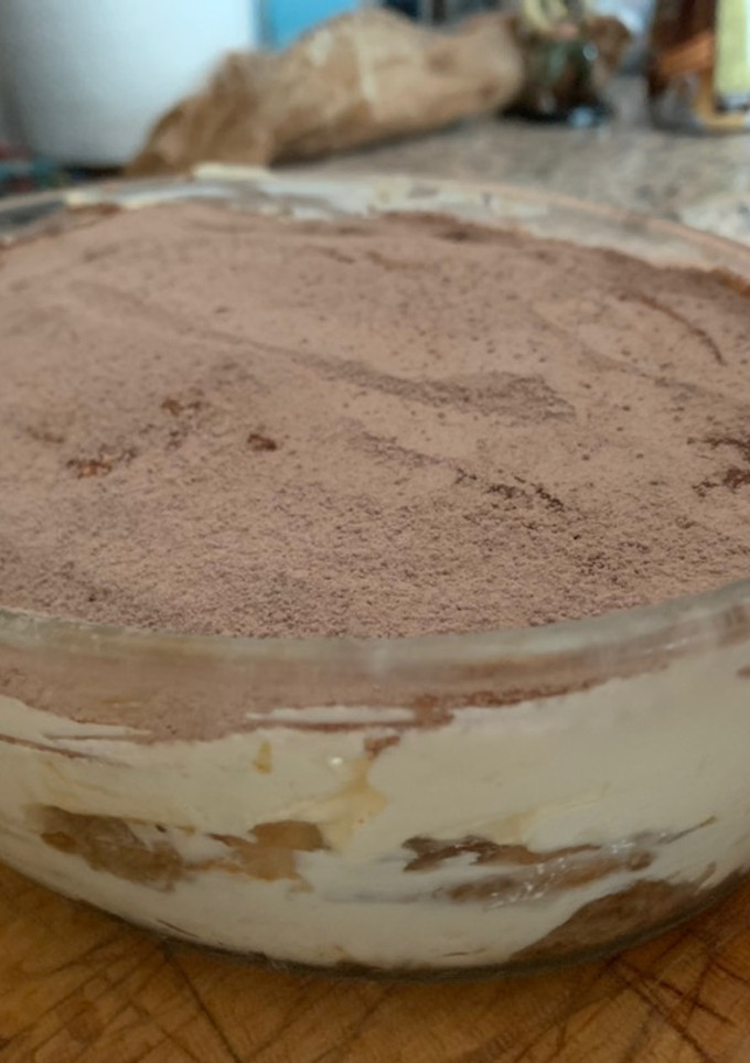 Una foto de Tarta de tiramisú