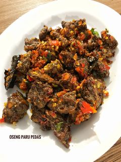 Foto resep Oseng Paru Pedas