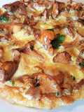 Omelette aux girolles
