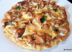 Une photo de Omelette aux girolles