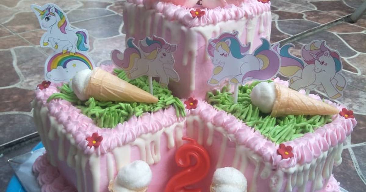 Ricetta Torta Unicorno 🦄 di Dolci Pasticci di Fra - Cookpad