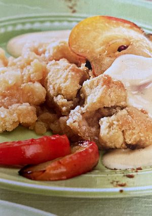 Zdjęcie przepisu Jabłka z kruszonką (Książka Thermomix).