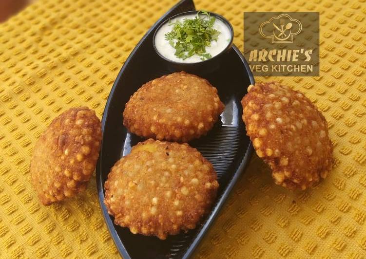 Recipe: Delicious Sabudhana wada