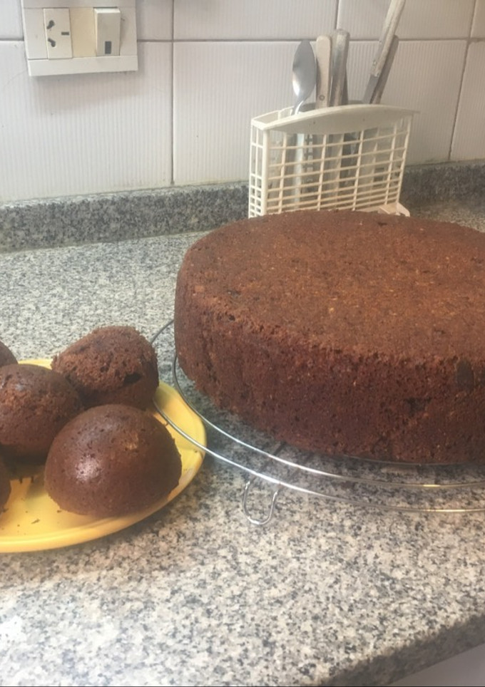 Una foto de Teisenddu (torta negra galesa)