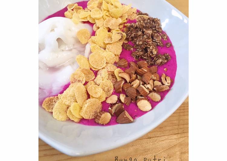 Resep Smoothie bowl sederhana Anti Gagal