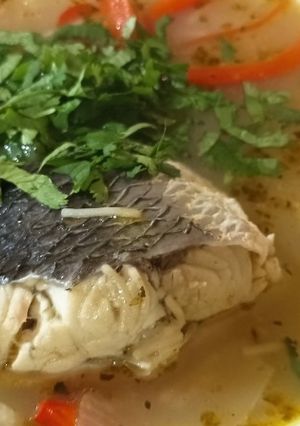 Una foto de Caldillo de corvina