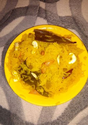 A picture of Sweet Yellow Rice.