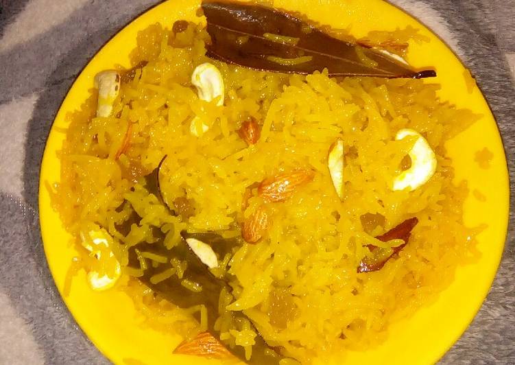 How to Prepare Ultimate Sweet Yellow Rice