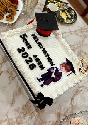 صورة لوصفة كيك النجاح والتخرج 👨🏻‍🎓