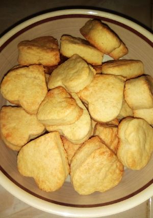 A picture of Butter cookies🍘.