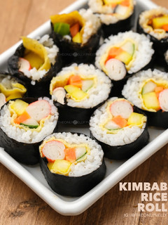 Foto resep Kimbab 김밥 | Nasi Gulung Korea