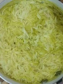 صورة لوصفة رز بالاعشاب