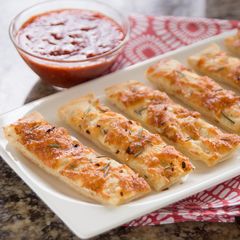 A picture of Cheesy Bread Strips.