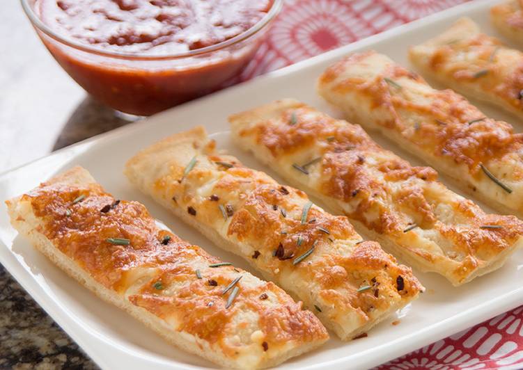 Cheesy Bread Strips