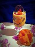 অরিও ম্যাঙ্গো মাউস (oreo mango mousse recipe in Bengali)