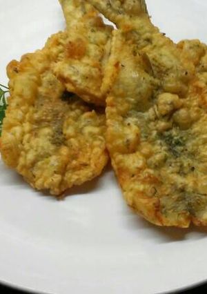 Una foto de Lomitos de pejerrey a la crema de cerveza