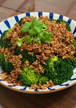 豆酥花椰菜 的食譜成品照片