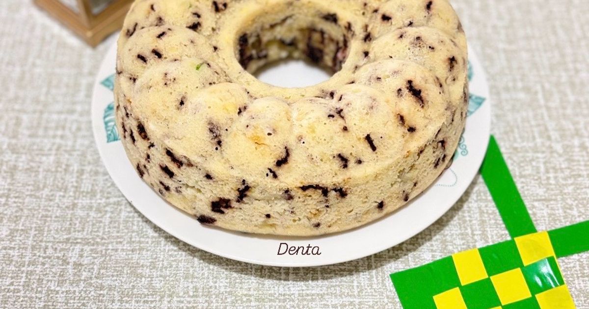 239. Bolu Kukus Pisang dan Tape (Gluten Free)
