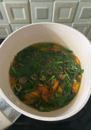 Foto resep Sayur Bayam Wortel Bening (Tanpa Minyak)