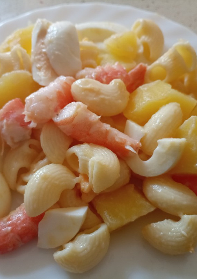 Una foto de Ensalada de tiburones (Pasta)
