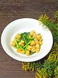 Tumis Bayam Tempe