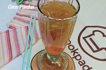 Anti Ribet, Buat Es Serut Melon Coco Pandan Enak