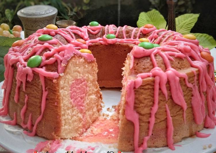 Bolu Nutrijel Strawbery full toping