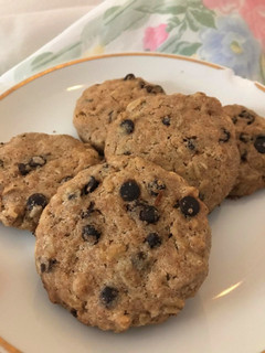 Una foto de Galletitas integrales con chips de chocolate