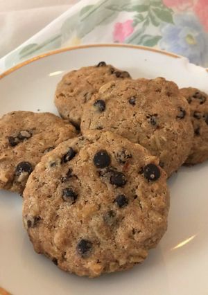Una foto de Galletitas integrales con chips de chocolate