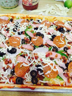 Una foto de Pizza Casera Tradicional