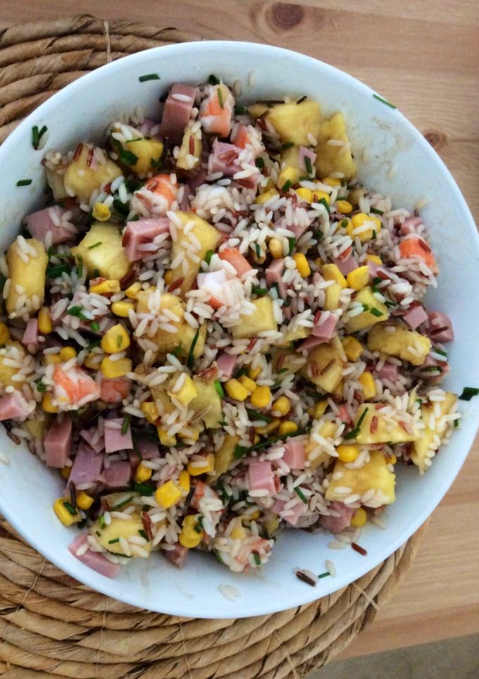 Una foto de Ensalada de arroz