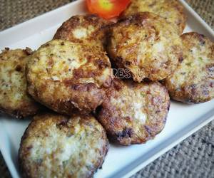 Cara Menyajikan Perkedel Tahu Sarden Gurih Mantul