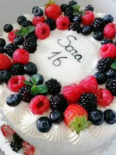 Foto di Torta ai frutti di bosco