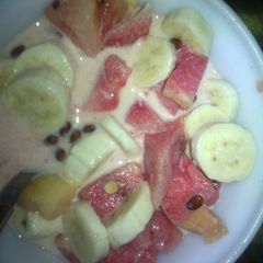 A picture of Fruits salad.
