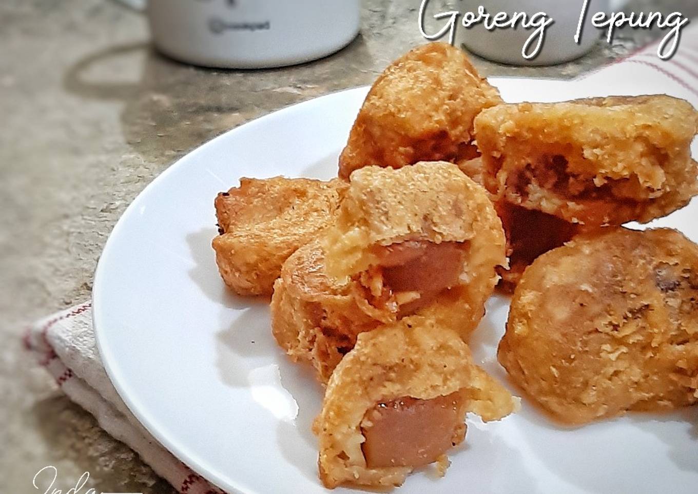 Kue Keranjang Goreng Tepung (dgn tepung Gluten Free)