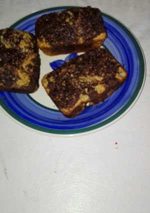 Una foto de Budín marmolado