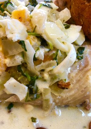 A picture of Quick Haddock and Egg.
